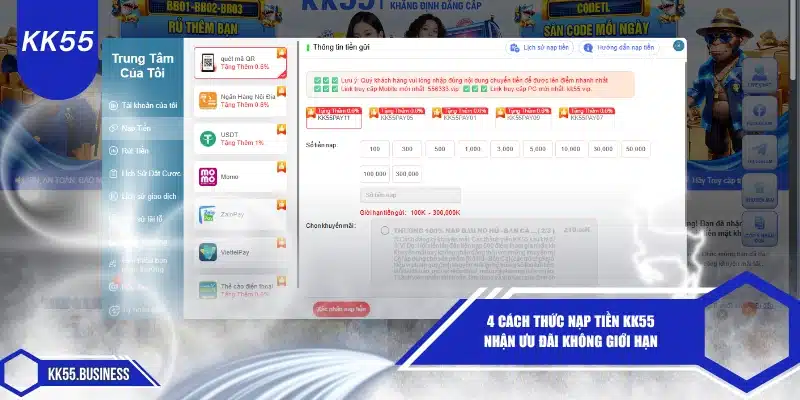 4-cach-thuc-nap-tien-kk55-nhan-uu-dai-khong-gioi-han